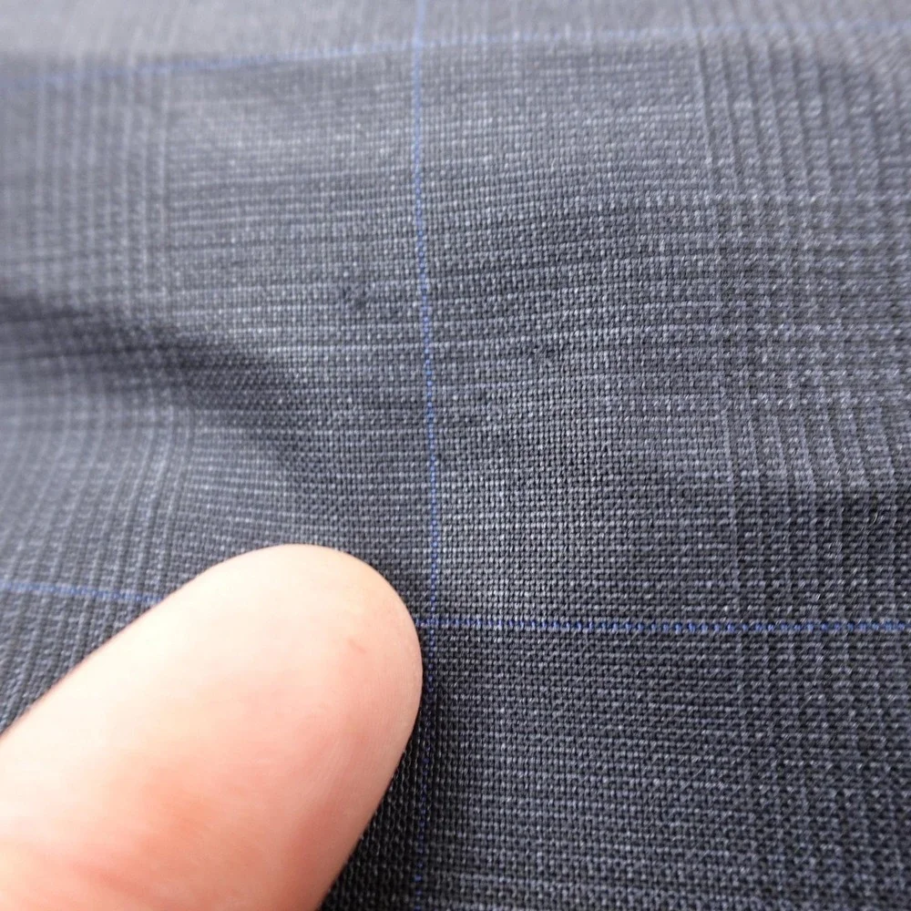 VTG Brooks Brothers 346 Blazer Mens‎ 41 Gray Blue Wool Sport Coat Jacket Top Y2K